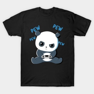 Kawaii Panda Bear Gaming Cute Gamer Video Games T-Shirt